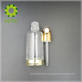 30ml 50ml Best-seller clair couleur bouteille de compte-gouttes en verre cosmétique vide